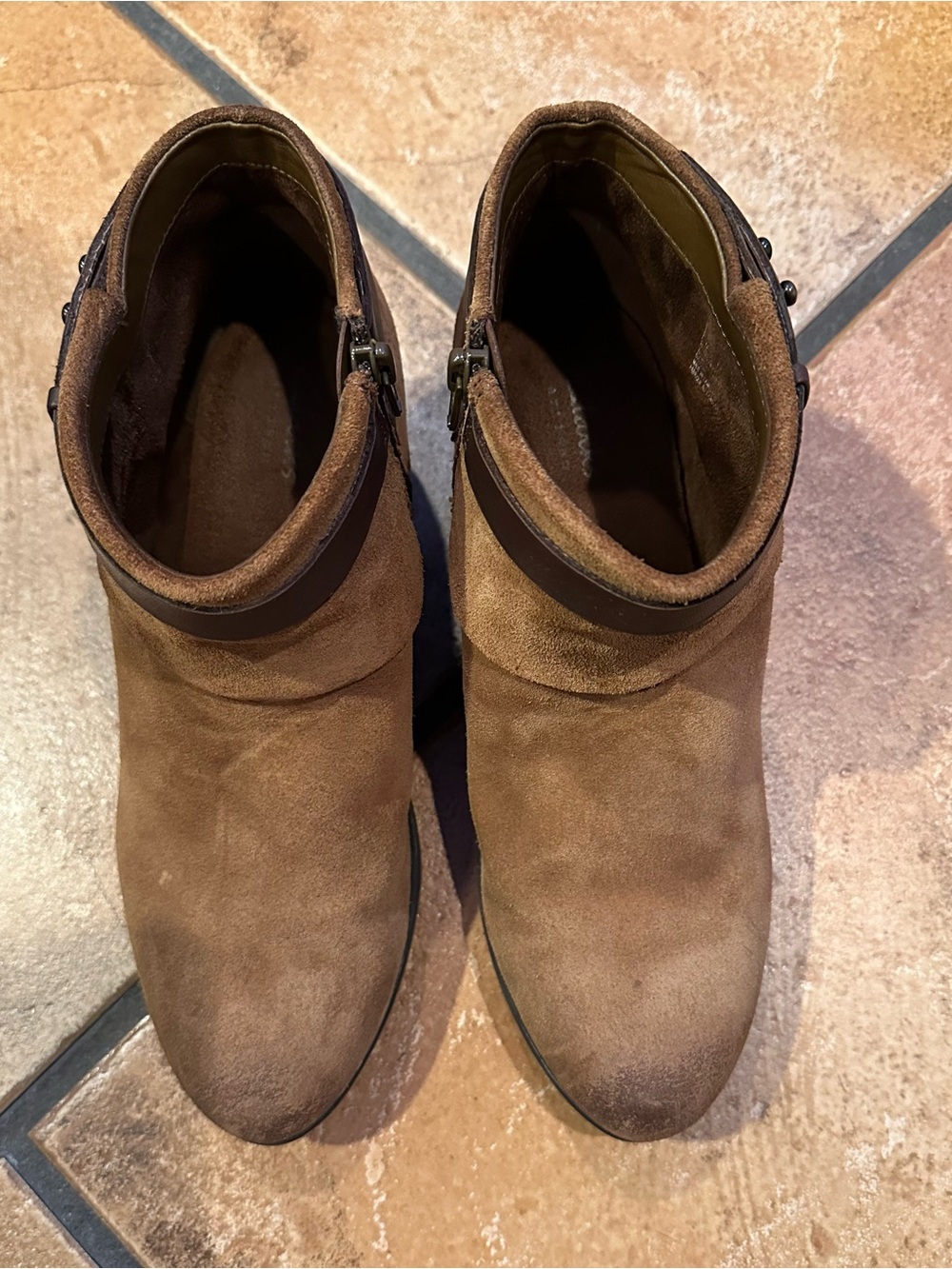 Clarks Suede Ankle Boots